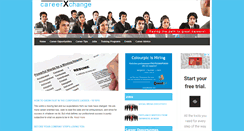 Desktop Screenshot of careerxchange.in